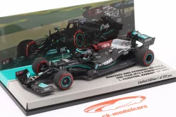 L. Hamilton Mercedes-AMG F1 W12 #44 Sieger Bahrain GP Formel 1 2021 1:43 Minichamps
