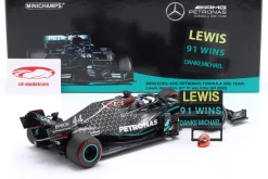 L. Hamilton Mercedes-AMG F1 W11 #44 91st Win Eifel GP Formel 1 2020 1:18 Minichamps