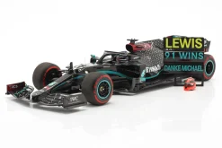 L. Hamilton Mercedes-AMG F1 W11 #44 91st Win Eifel GP Formel 1 2020 1:18 Minichamps