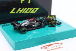 L. Hamilton Mercedes-AMG F1 W12 #44 100th GP-Sieg Sotchi Formel 1 2021 1:43 Minichamps