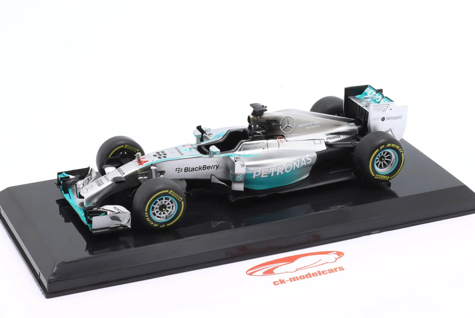 L. Hamilton Mercedes F1 W05 #44 Formel 1 Weltmeister 2014 1:24 Premium Collectibles
