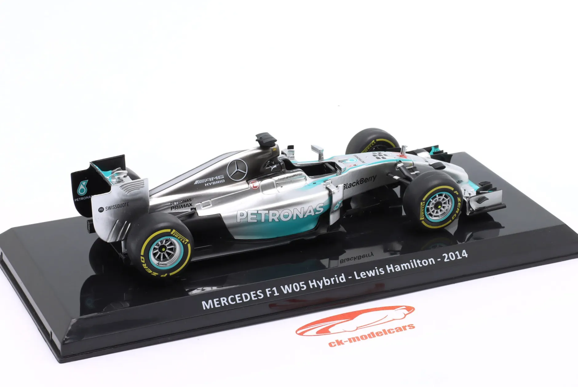 L. Hamilton Mercedes F1 W05 #44 Formel 1 Weltmeister 2014 1:24 Premium Collectibles