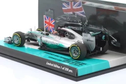 L. Hamilton Mercedes F1 W05 #44 Sieger Abu Dhabi GP Formel 1 Weltmeister 2014 1:43 Minichamps
