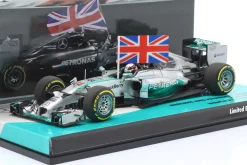L. Hamilton Mercedes F1 W05 #44 Sieger Abu Dhabi GP Formel 1 Weltmeister 2014 1:43 Minichamps