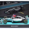L. Hamilton Mercedes F1 W05 #44 Sieger Abu Dhabi GP Formel 1 Weltmeister 2014 1:18 Minichamps