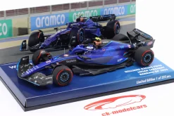 Logan Sargeant Williams FW45 #2 Bahrain GP Formel 1 2023 1:43 Minichamps