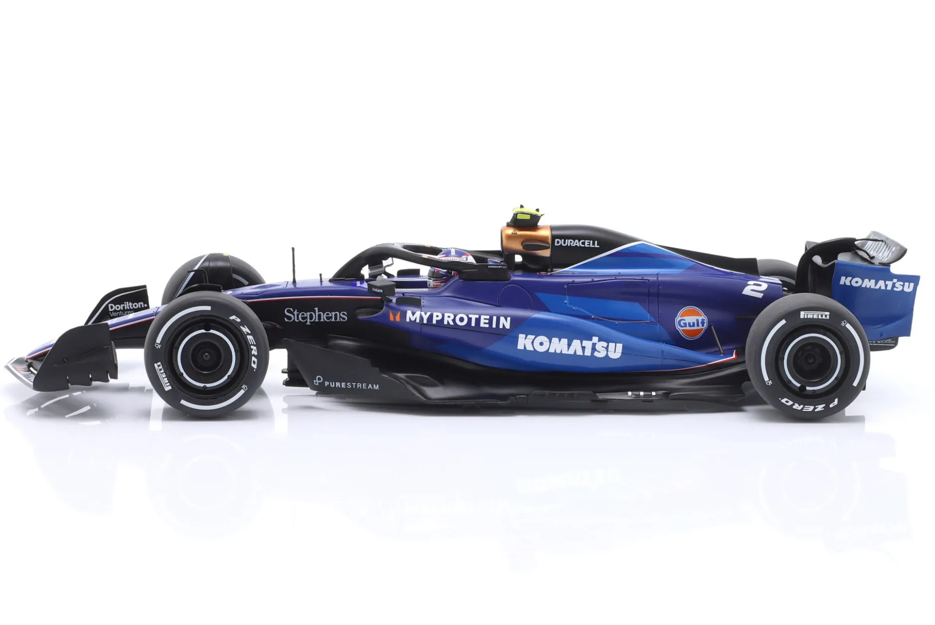 Logan Sargeant Williams FW46 #2 Saudi-Arabien GP Formel 1 2024 1:18 Solido