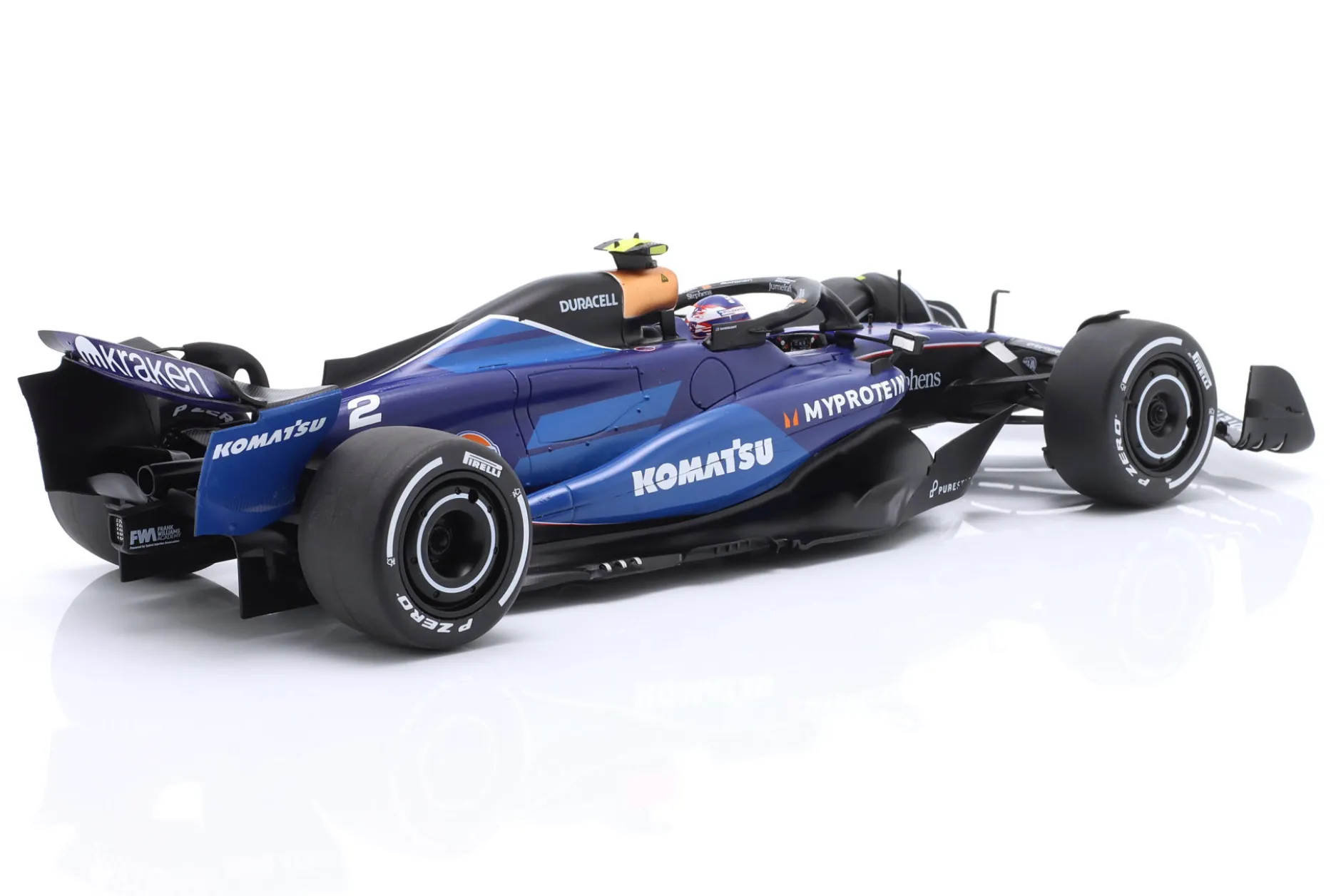 Logan Sargeant Williams FW46 #2 Saudi-Arabien GP Formel 1 2024 1:18 Solido
