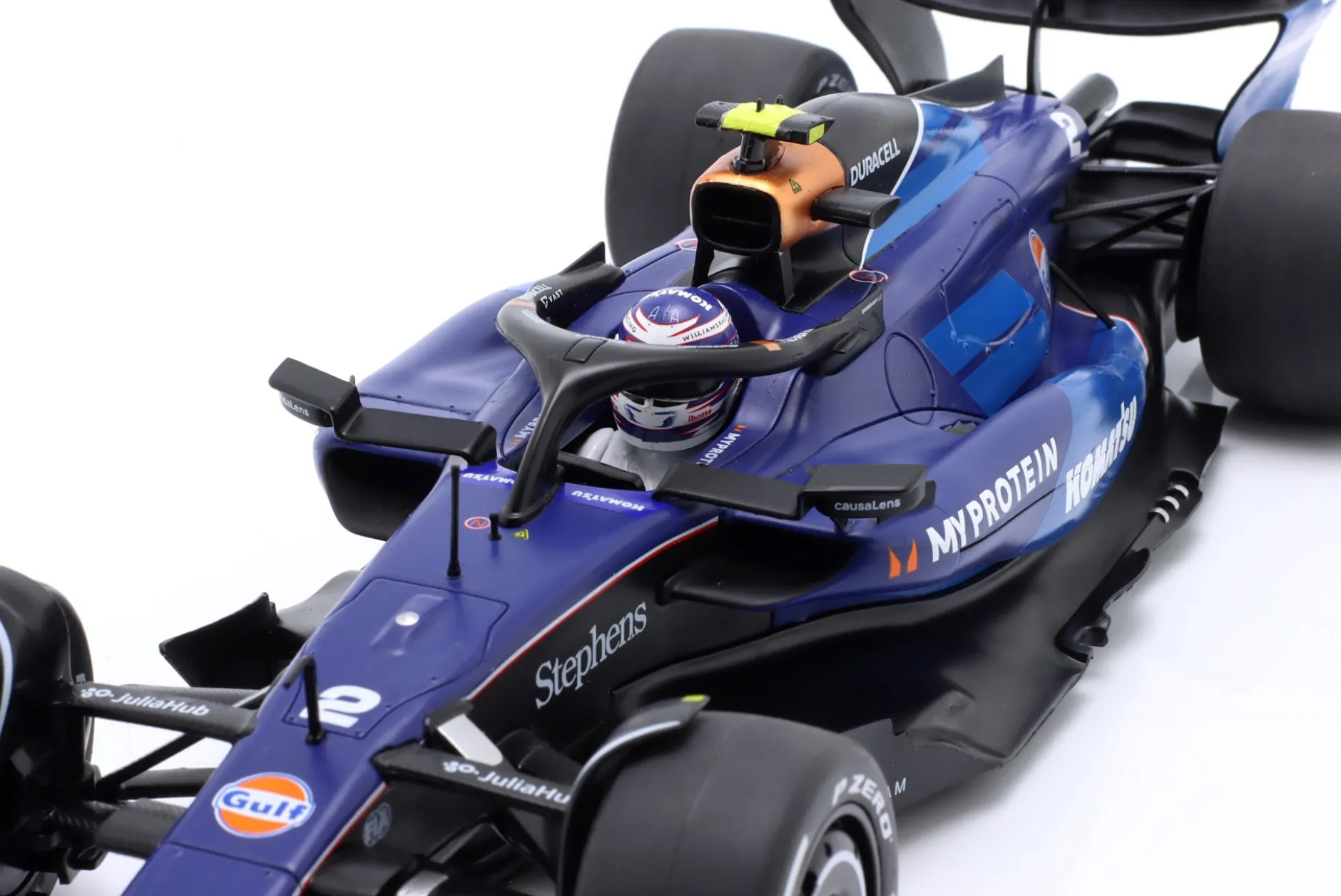 Logan Sargeant Williams FW46 #2 Saudi-Arabien GP Formel 1 2024 1:18 Solido