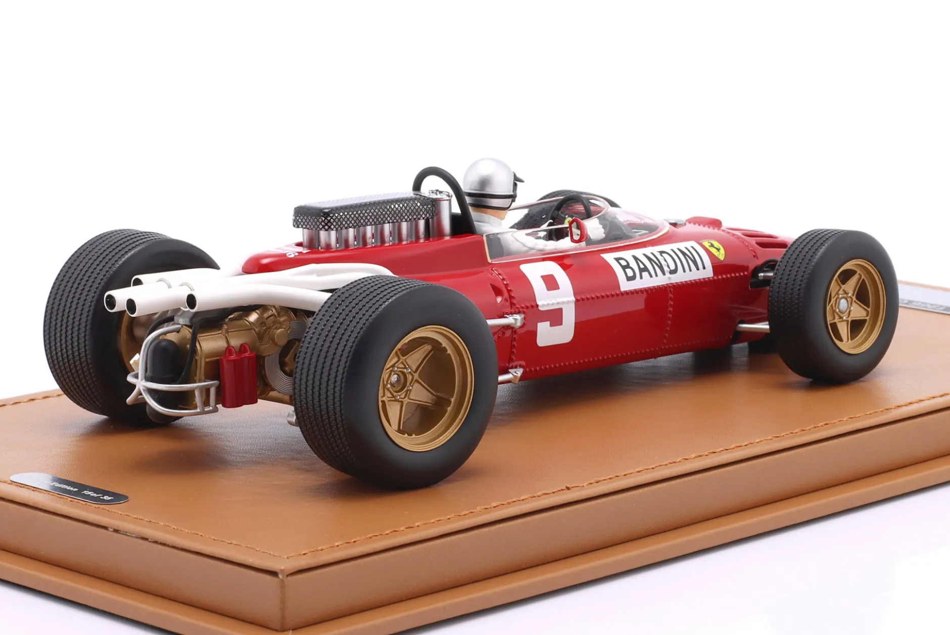 Lorenzo Bandini Ferrari 312/66 #9 6th Deutschland GP Formel 1 1966 1:18 Tecnomodel