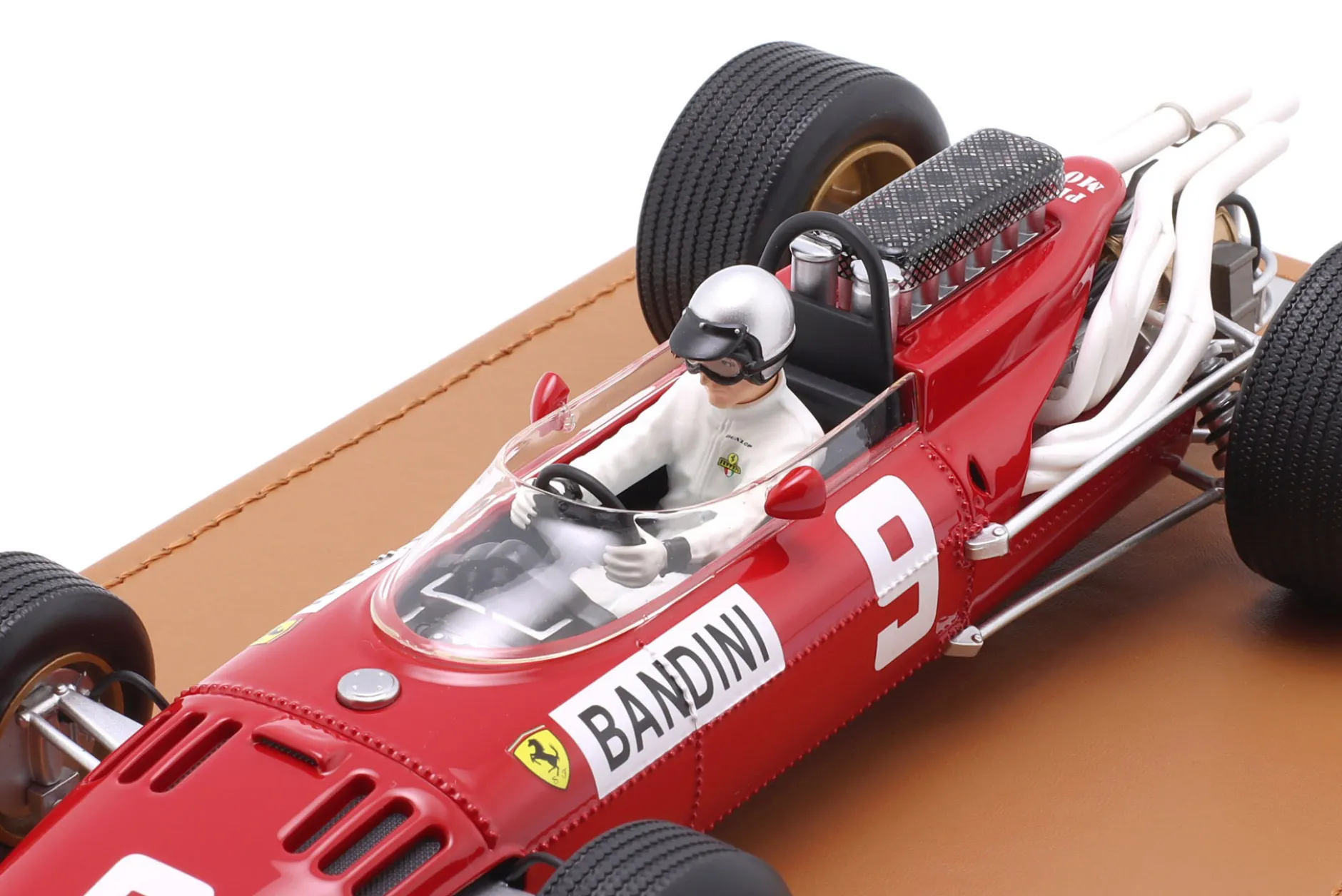 Lorenzo Bandini Ferrari 312/66 #9 6th Deutschland GP Formel 1 1966 1:18 Tecnomodel