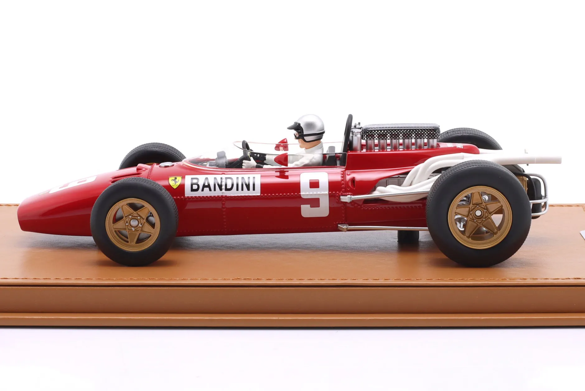 Lorenzo Bandini Ferrari 312/66 #9 6th Deutschland GP Formel 1 1966 1:18 Tecnomodel