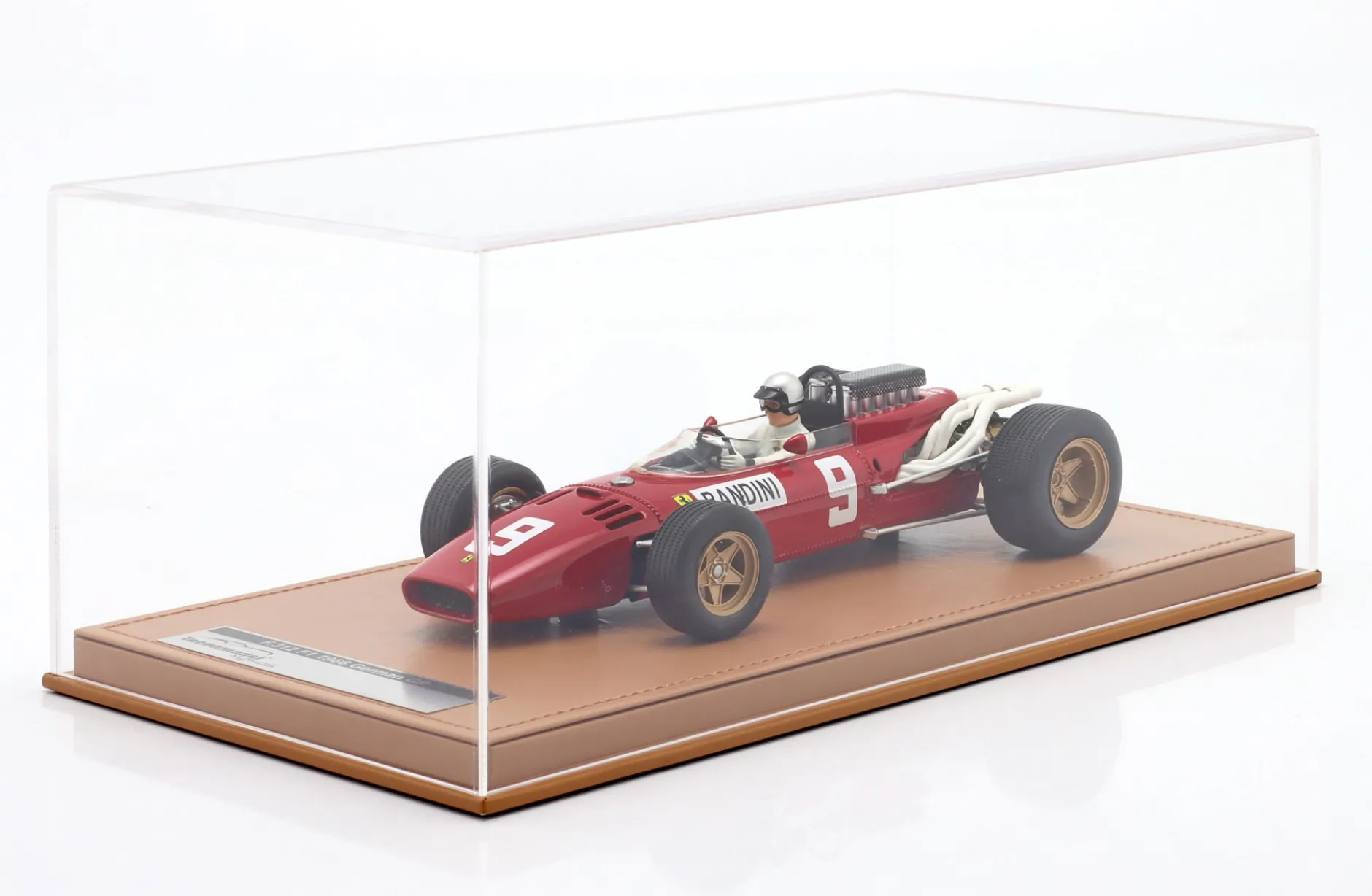 Lorenzo Bandini Ferrari 312/66 #9 6th Deutschland GP Formel 1 1966 1:18 Tecnomodel