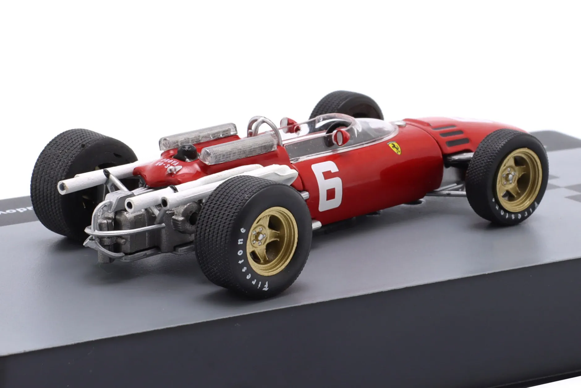 L. Scarfiotti Ferrari 312/66 #6 Sieger Italien GP Formel 1 1966 1:43 Altaya