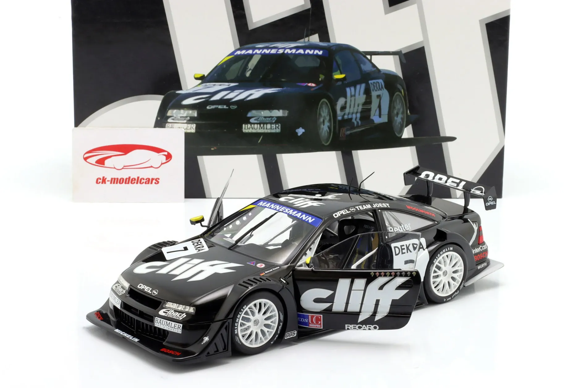 Manuel Reuter #7 Opel Calibra V6 4x4 Team Joest DTM / ITC Champion 1996 1:18 WERK83