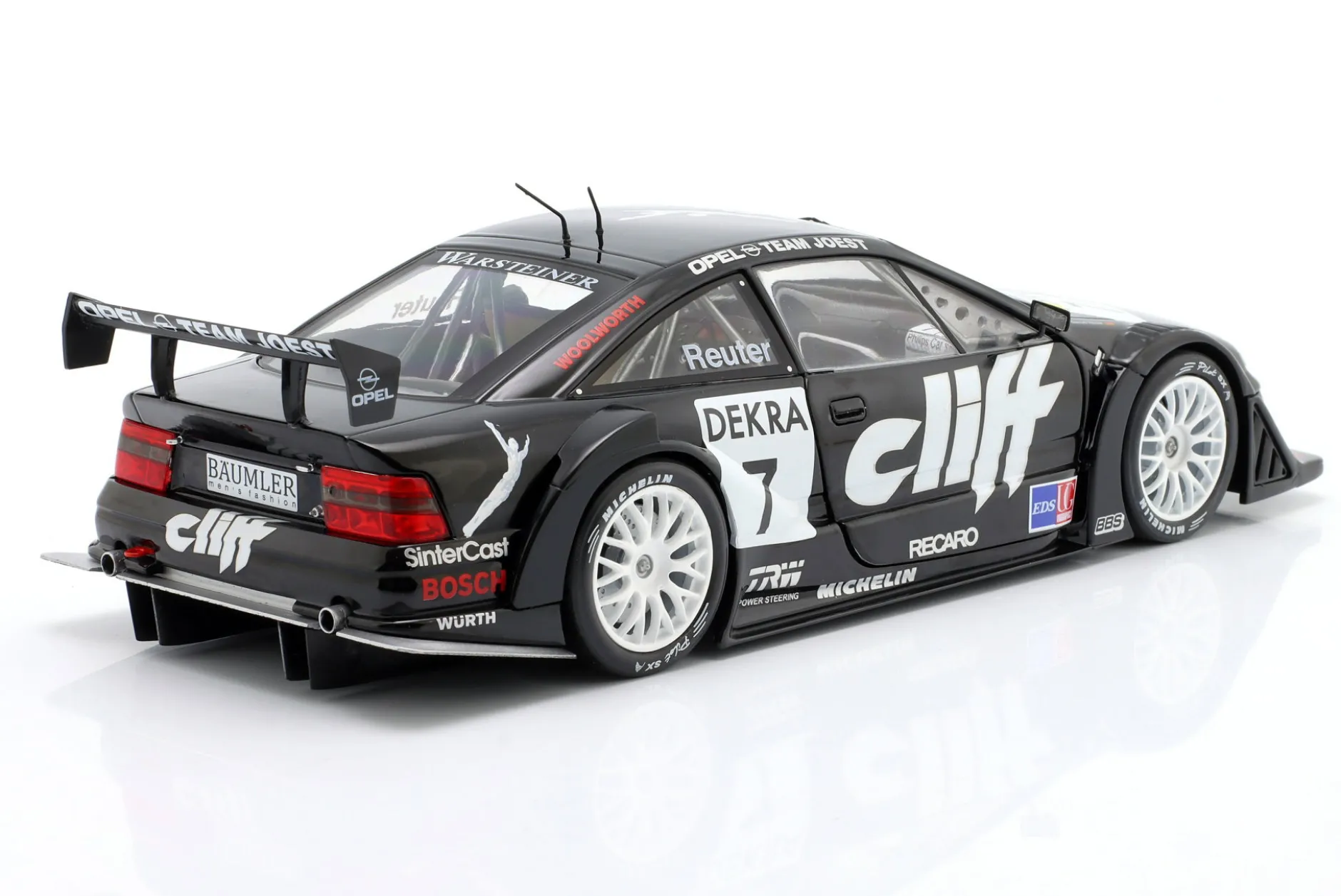 Manuel Reuter #7 Opel Calibra V6 4x4 Team Joest DTM / ITC Champion 1996 1:18 WERK83