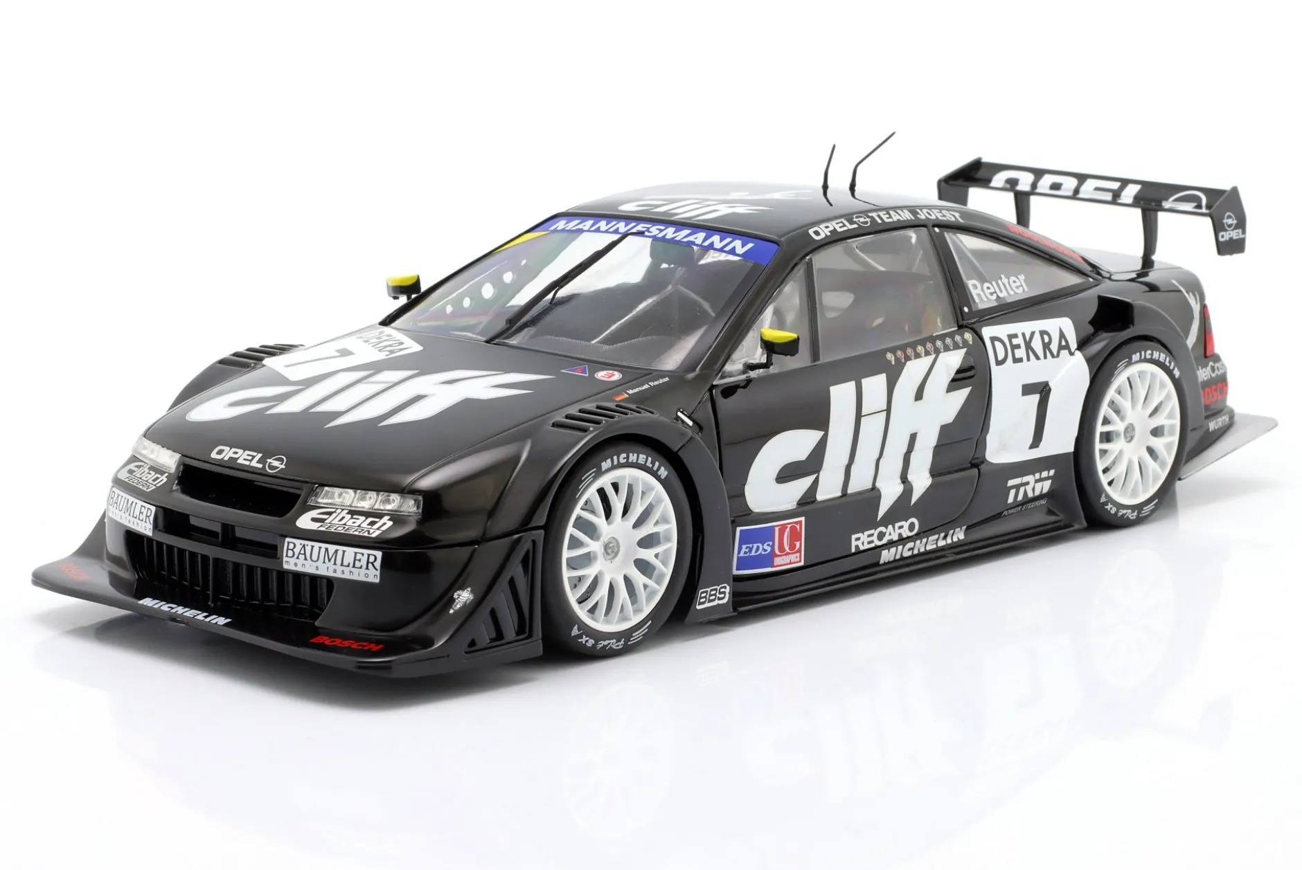 Manuel Reuter #7 Opel Calibra V6 4x4 Team Joest DTM / ITC Champion 1996 1:18 WERK83