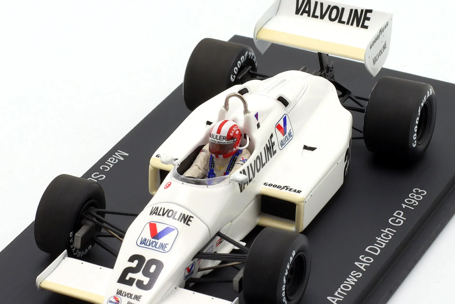 Marc Surer Arrows A6 #29 8th Niederlande GP Formel 1 1983 1:43 Spark