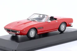 Maserati Ghibli Spyder Baujahr 1969 rot 1:43 Minichamps