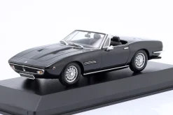 Maserati Ghibli Spyder Baujahr 1969 schwarz 1:43 Minichamps