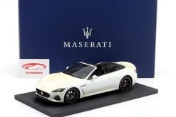 Maserati GranCabrio Baujahr 2019 weiß 1:18 TrueScale