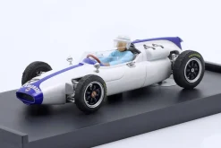 Masten Gregory Cooper T53 #44 Belgien GP Formel 1 1961 mit Fahrerfigur 1:43 Brumm
