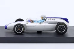 Masten Gregory Cooper T53 #44 Belgien GP Formel 1 1961 mit Fahrerfigur 1:43 Brumm