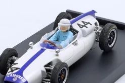 Masten Gregory Cooper T53 #44 Belgien GP Formel 1 1961 mit Fahrerfigur 1:43 Brumm