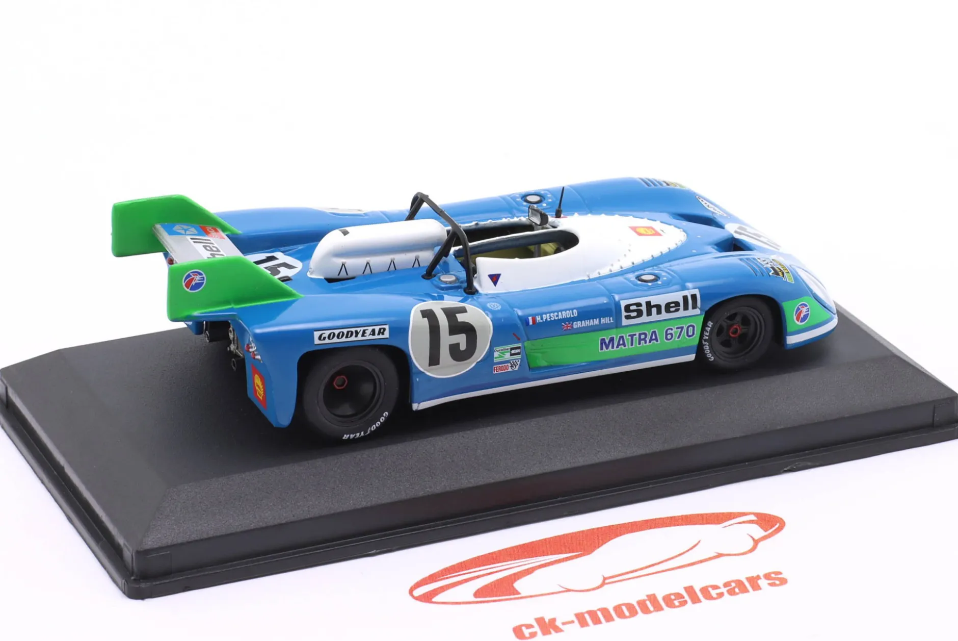 Matra MS670 #15 Sieger 24h LeMans 1972 Pescarolo, Hill 1:43 Altaya