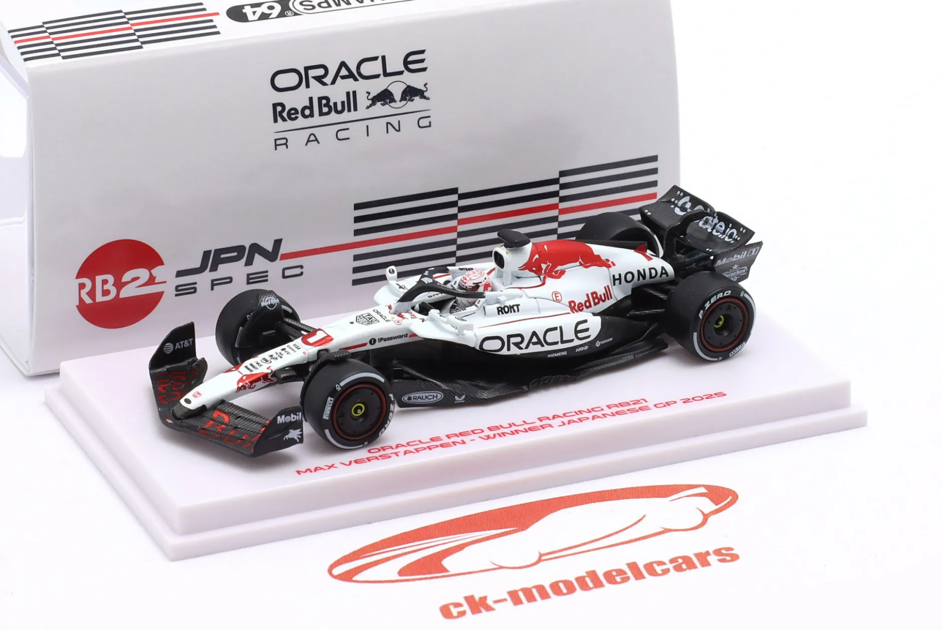 Max Verstappen RB21 #1 Sieger Japan GP Formel 1 2025 1:64 Minichamps