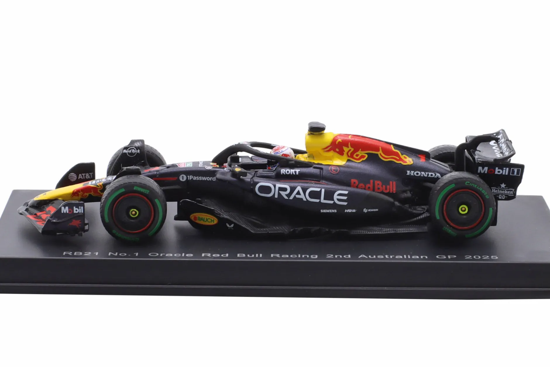 Max Verstappen Red Bull Racing RB21 #1 2nd Australien GP Formel 1 2025 1:64 Spark