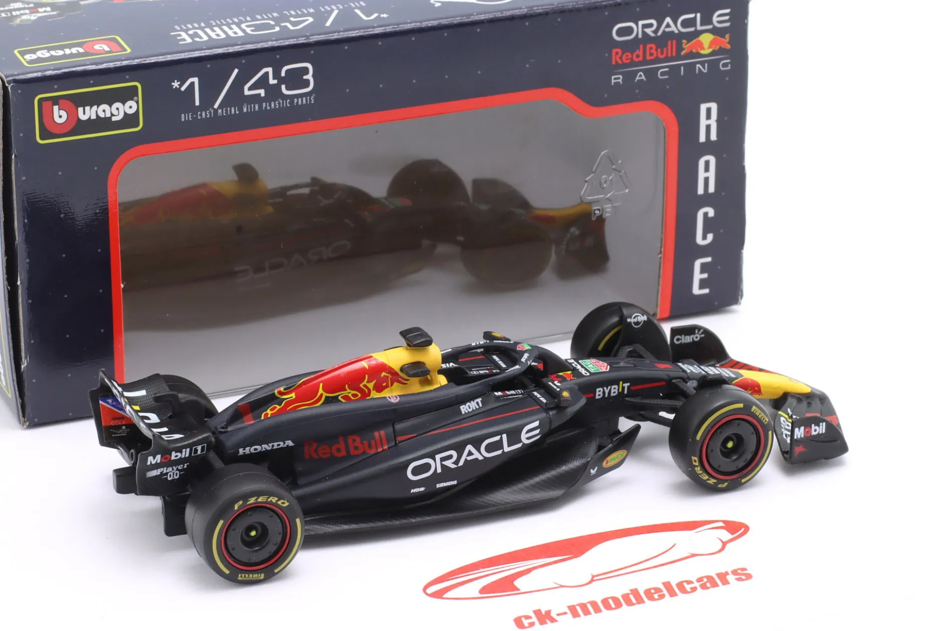 Max Verstappen Red Bull Racing RB20 #1 Formel 1 Weltmeister 2024 1:43 Bburago
