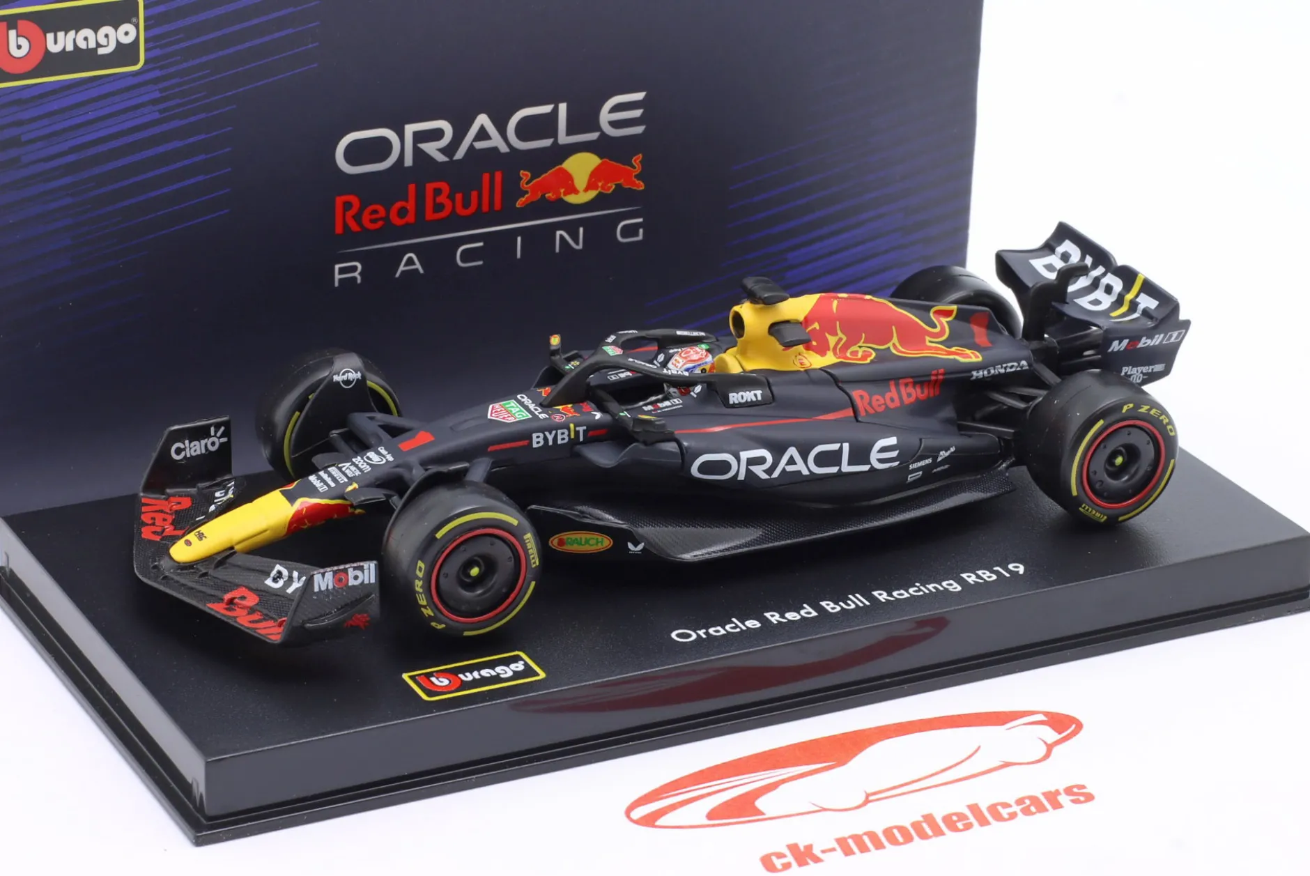 Max Verstappen Red Bull Racing RB19 #1 Formel 1 Weltmeister 2023 1:43 Bburago