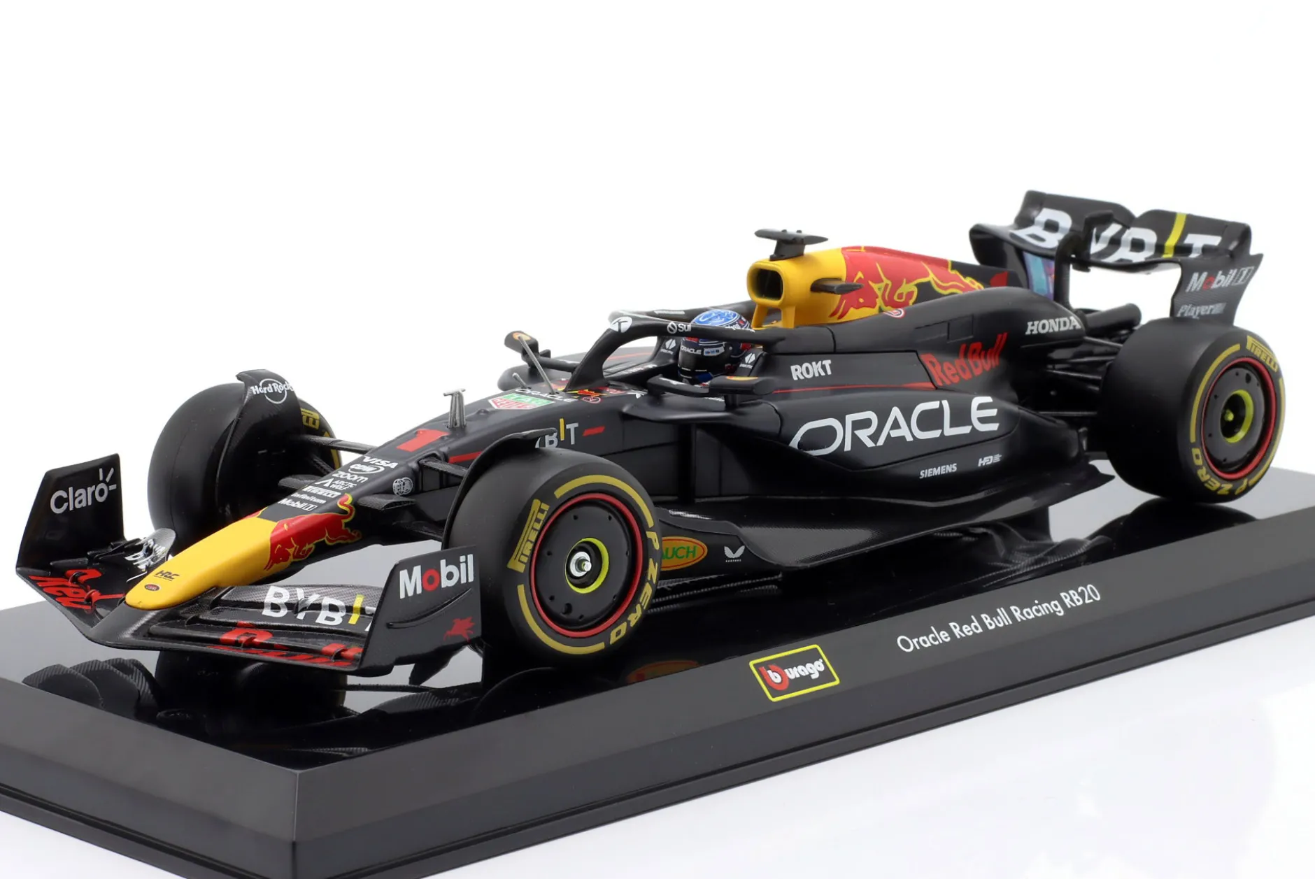 Max Verstappen Red Bull RB20 #1 Formel 1 Weltmeister 2024 1:24 Bburago