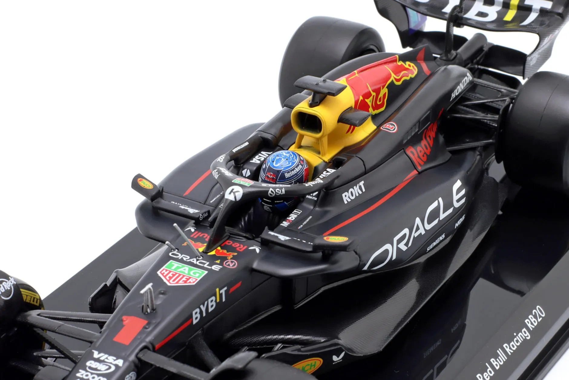 Max Verstappen Red Bull RB20 #1 Formel 1 Weltmeister 2024 1:24 Bburago