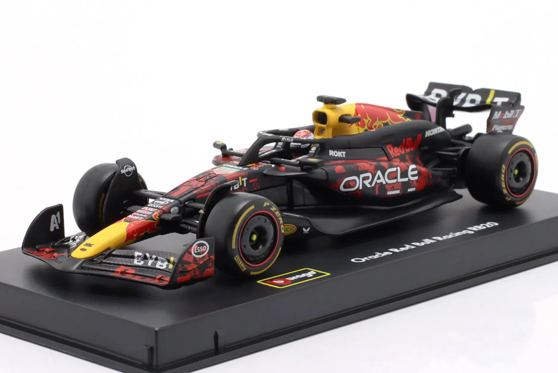 Max Verstappen Red Bull RB20 #1 2nd British GP Formel 1 Weltmeister 2024 1:43 Bburago