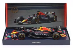 Max Verstappen Red Bull RB18 #1 Sieger Mexiko GP Formel 1 Weltmeister 2022 1:18 Minichamps