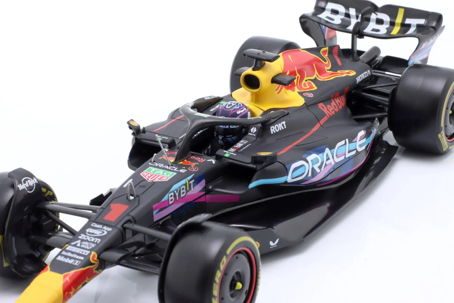 Max Verstappen Red Bull RB19 #1 Sieger Miami GP Formel 1 Weltmeister 2023 1:24 Bburago