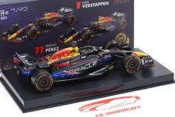 Max Verstappen Red Bull RB19 #1 Sieger USA GP Formel 1 Weltmeister 2023 1:43 Bburago