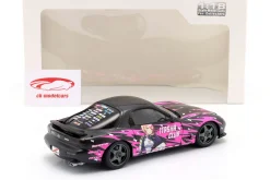 Mazda RX7 (FD3) RS Solido Works Itasha Club 1999 pink / schwarz 1:18 Solido