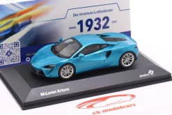 McLaren Artura Baujahr 2022 Belize blau 1:43 Solido