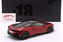 McLaren GTS Baujahr 2023 amaranthrot 1:18 GT-Spirit
