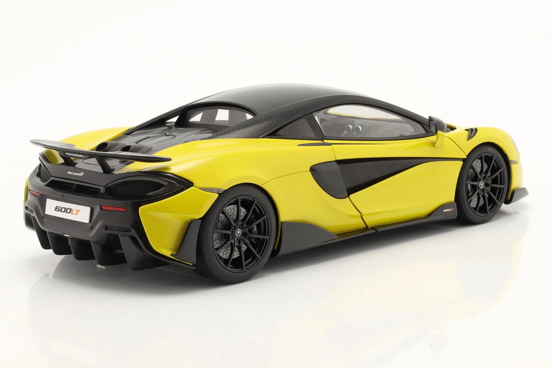 McLaren 600LT Baujahr 2019 sicilian gelb 1:18 AUTOart
