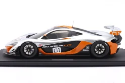 McLaren P1 GTR Pebble Beach 2014 grau / orange / schwarz 1:8 GT-Spirit
