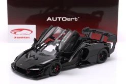 McLaren Senna GTR Baujahr 2019 onyxschwarz 1:18 AUTOart