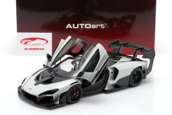 McLaren Senna GTR Baujahr 2019 silica weiß 1:18 AUTOart