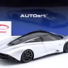 McLaren Speedtail Baujahr 2020 supernova silber 1:18 AUTOart