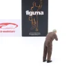Mechaniker mit braunem Overall und Zündkerze - Figur 1:18 Figurenmanufaktur