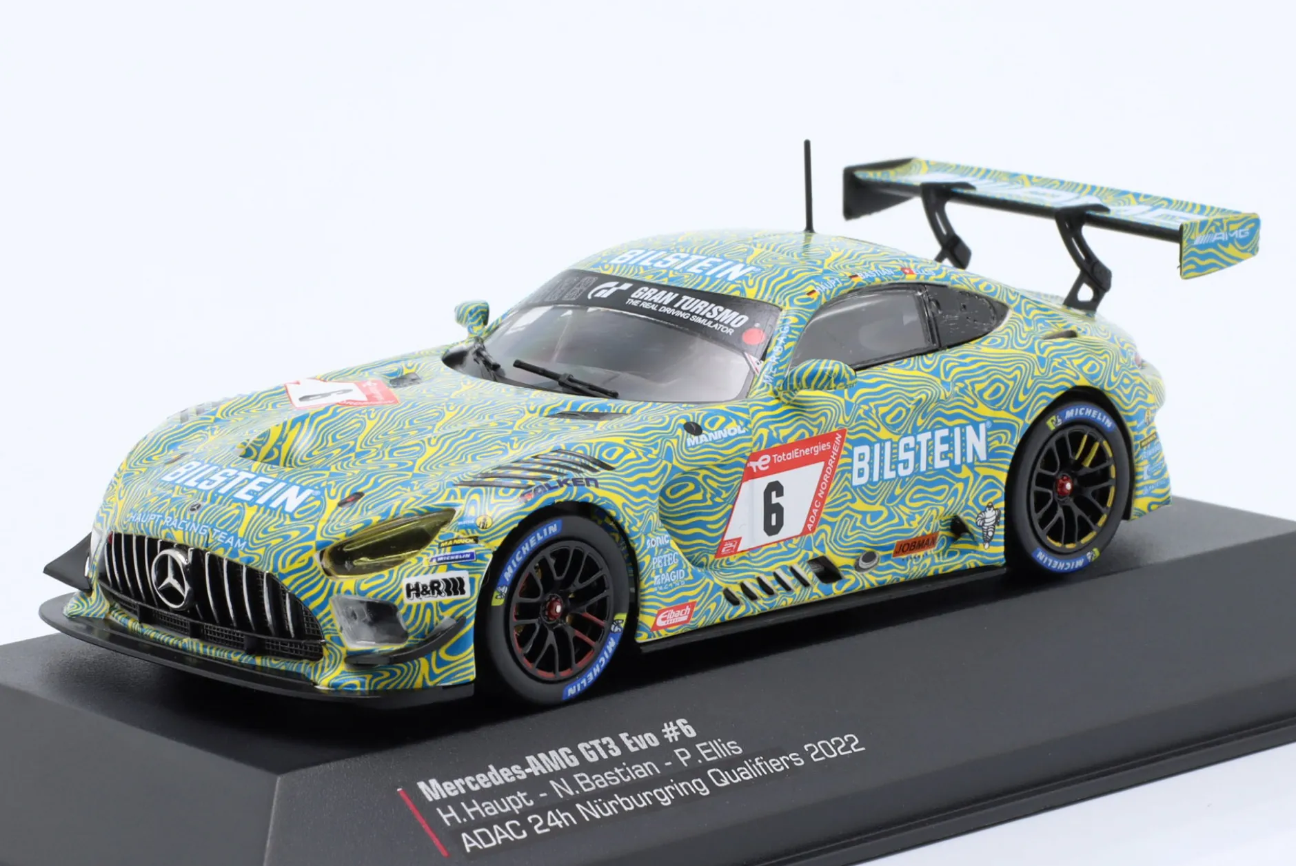Mercedes-AMG GT3 Evo #6 Qualifikation 24h Nürburgring 2022 1:43 Ixo