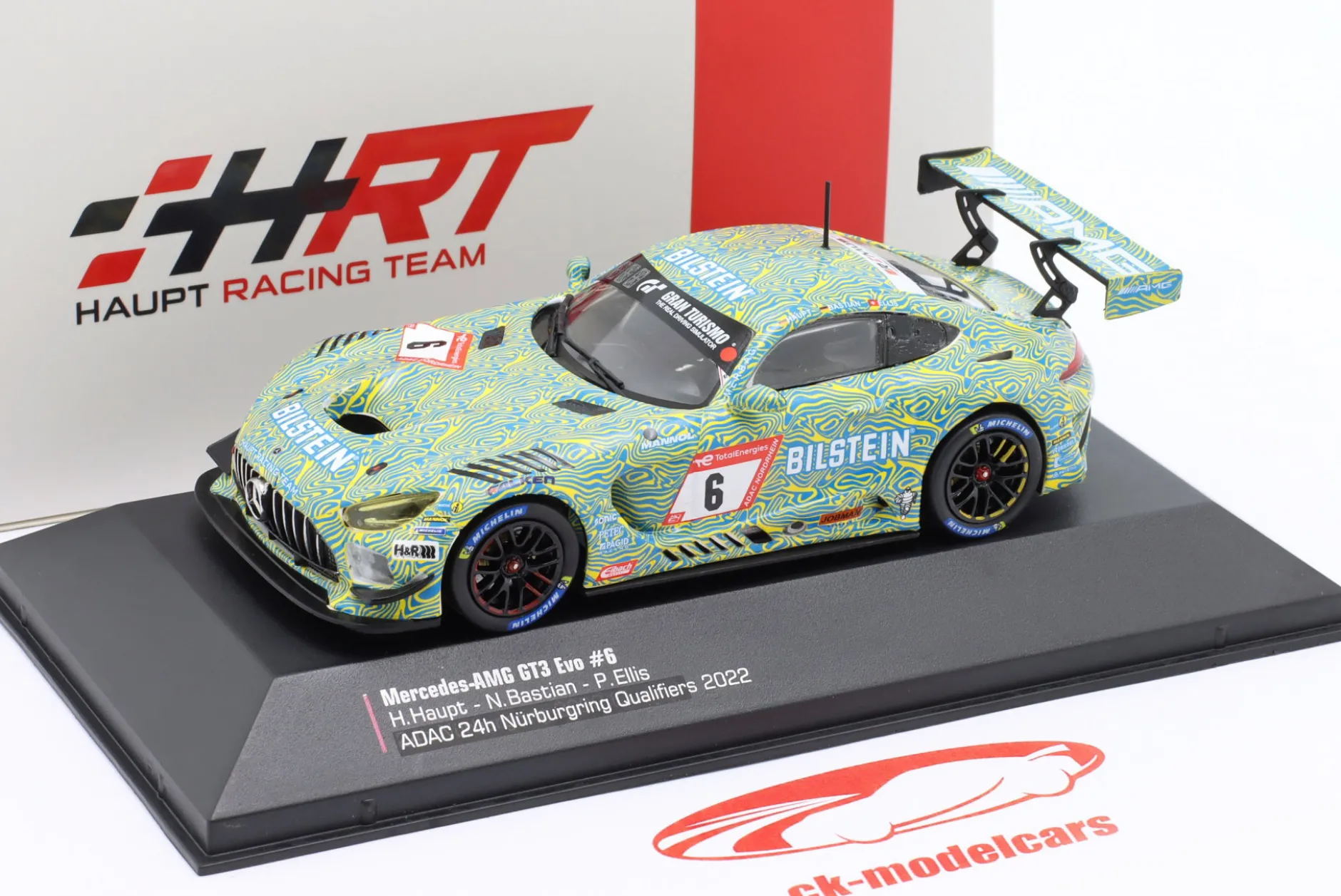 Mercedes-AMG GT3 Evo #6 Qualifikation 24h Nürburgring 2022 1:43 Ixo